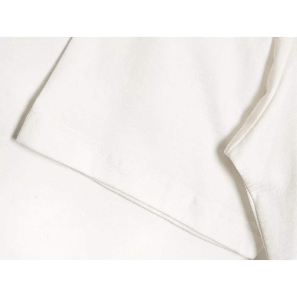 Reps Gucci colorblock double G embroidered logo short-sleeved T-shirt,All order with free shipping Reps Gucci