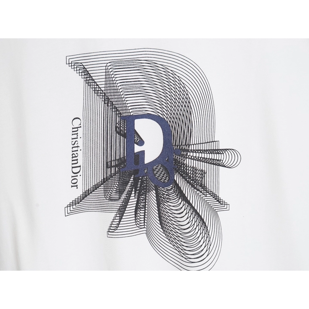 DIOR 24SS logo print couple short-sleeved T-shirt,All order with free shipping Dior
