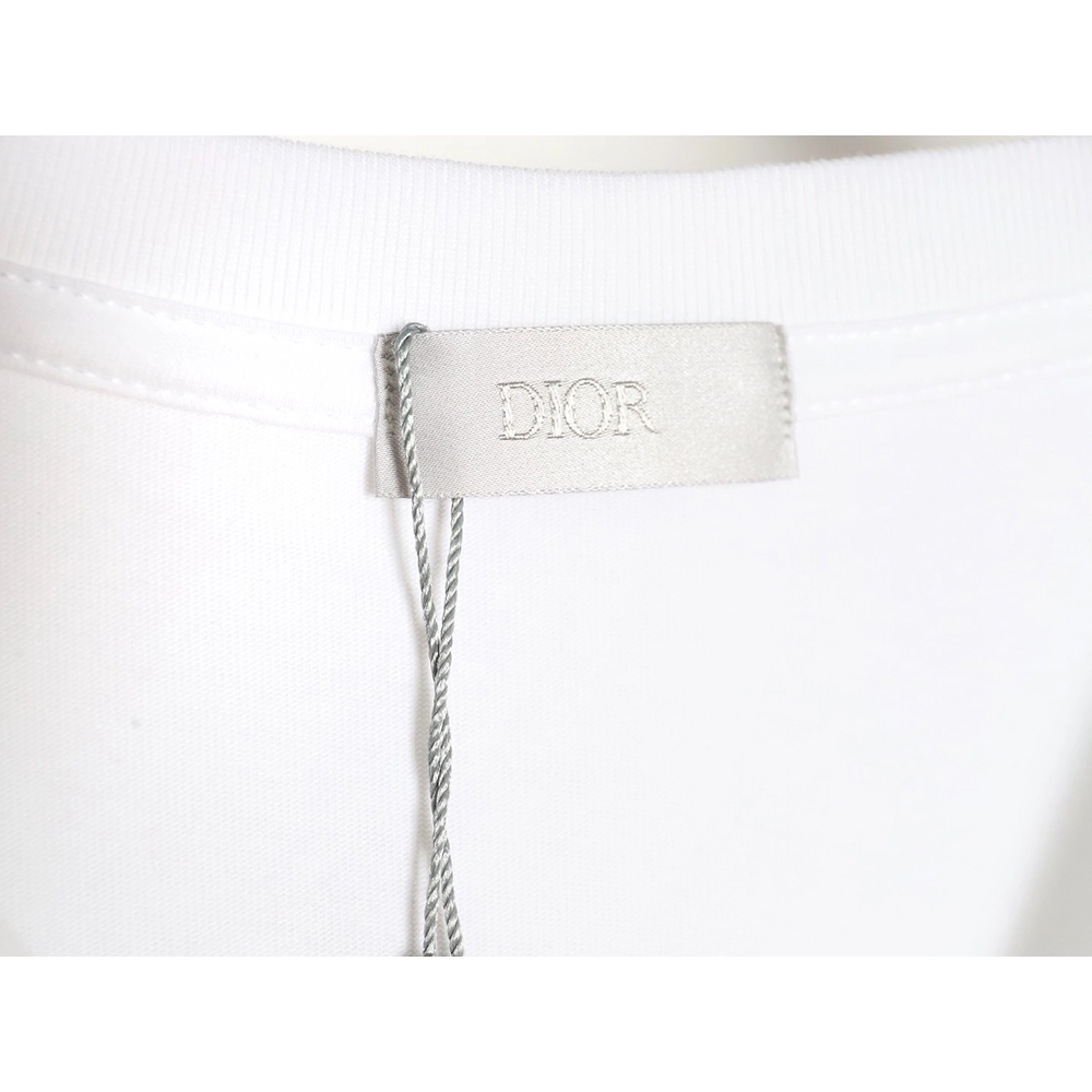 DIOR 24SS logo print couple short-sleeved T-shirt,All order with free shipping Dior