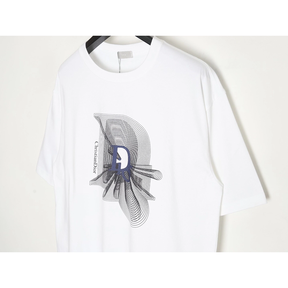 DIOR 24SS logo print couple short-sleeved T-shirt,All order with free shipping Dior