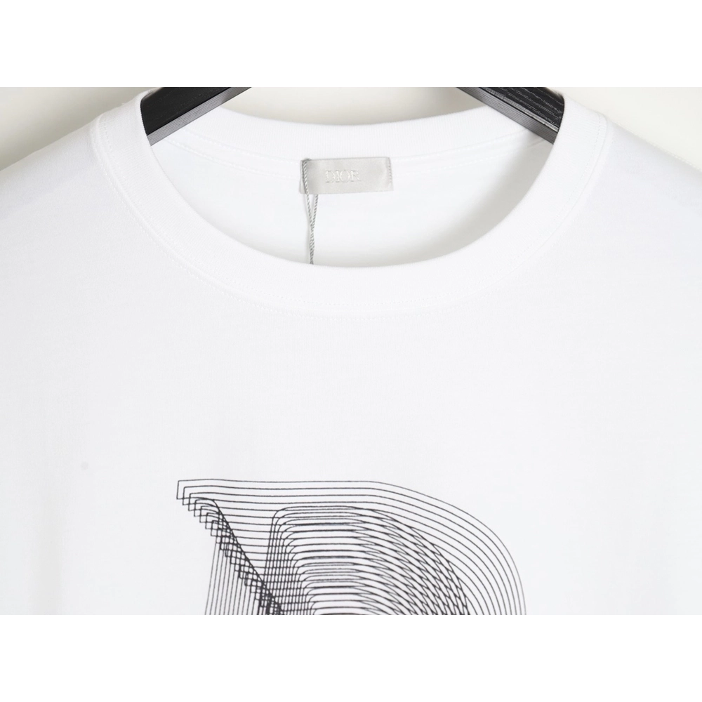 DIOR 24SS logo print couple short-sleeved T-shirt,All order with free shipping Dior