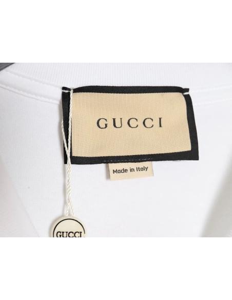 Reps Gucci Limited Edition Rainbow Wave Digital Direct Printing Short Sleeve T-shirt,All order with free shipping Reps Gucci