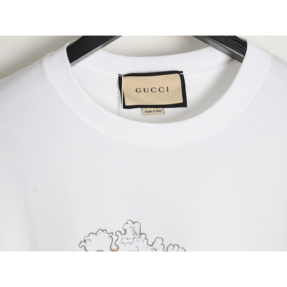 Reps Gucci Limited Edition Rainbow Wave Digital Direct Printing Short Sleeve T-shirt,All order with free shipping Reps Gucci