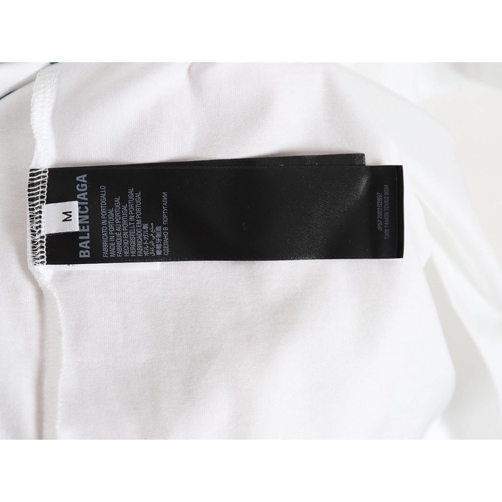 Balenciaga 24ss new color label round neck short sleeve T-shirt,All order with free shipping Balenciaga