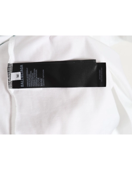 Balenciaga 24ss new color label round neck short sleeve T-shirt,All order with free shipping Balenciaga