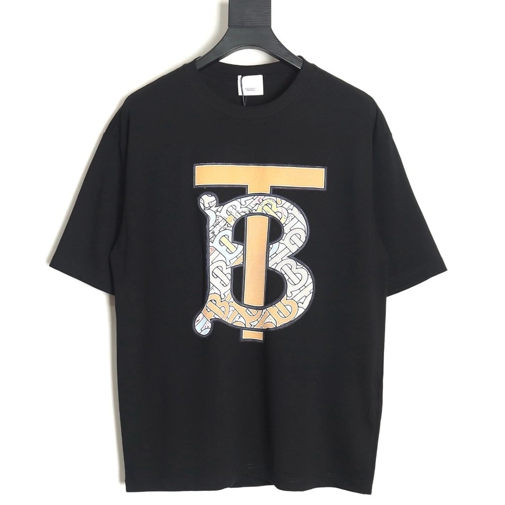 Burberry 24SS letter logo printed short sleeves T-shirt TS2,All order with free shipping Burberry