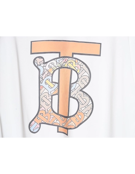 Burberry 24SS letter logo printed short sleeves T-shirt TS1,All order with free shipping Burberry