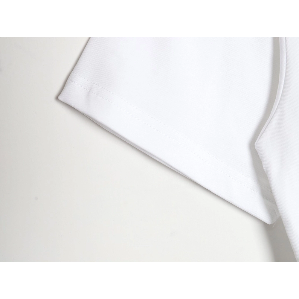 Burberry three-dimensional logo embroidered plaid short-sleeved T-shirt TSK1,All order with free shipping Burberry