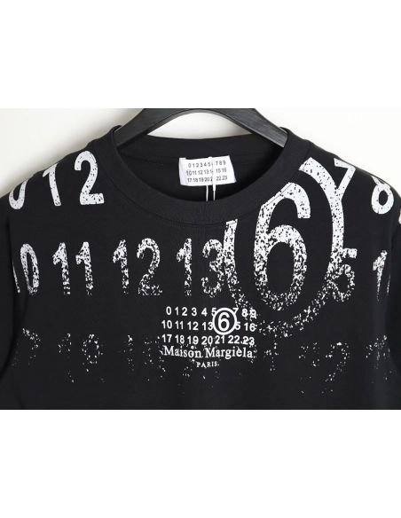 Maison margiela letter logo print T-shirt,All order with free shipping Maison Margiela