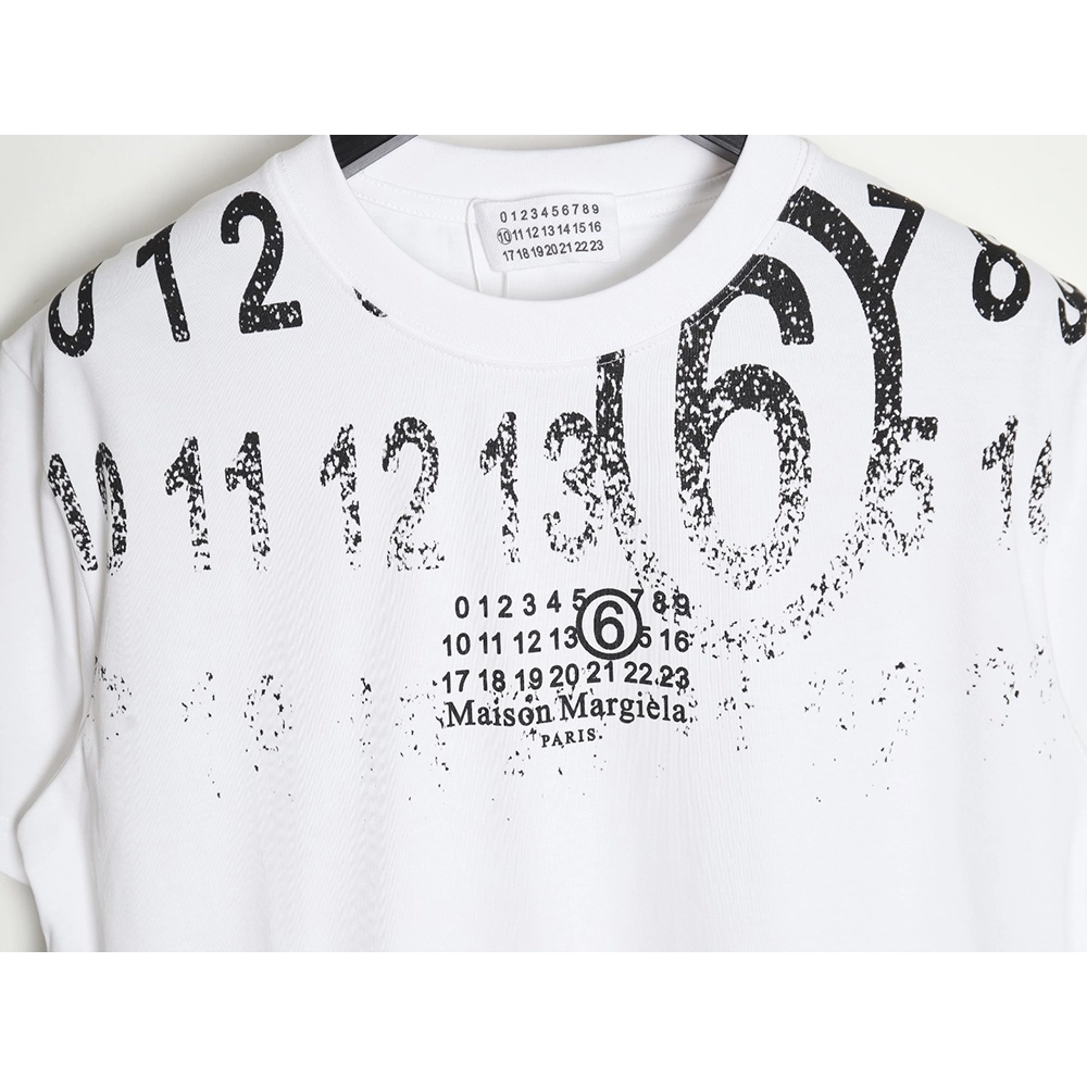 Maison margiela letter logo print T-shirt,All order with free shipping Maison Margiela