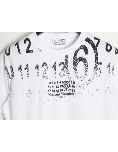 Maison margiela letter logo print T-shirt,All order with free shipping Maison Margiela