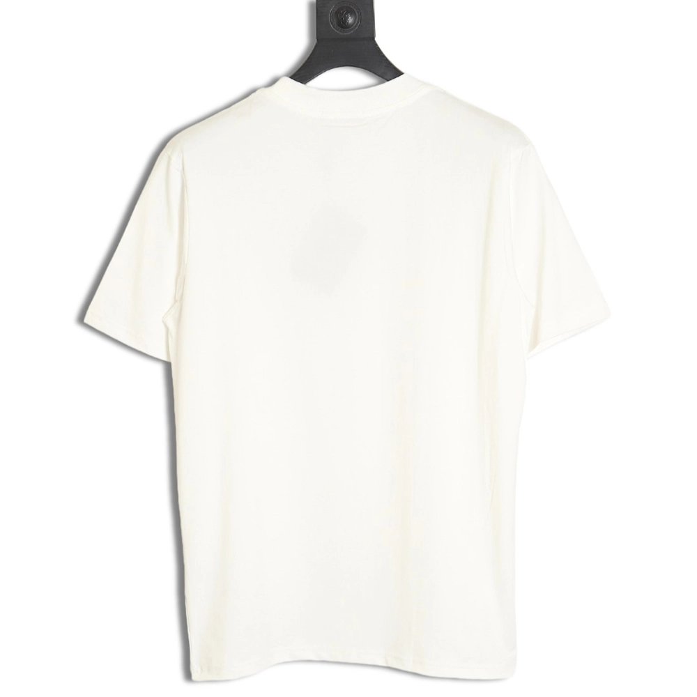 Prada inverted triangle chest short-sleeved T-shirt,All order with free shipping Prada