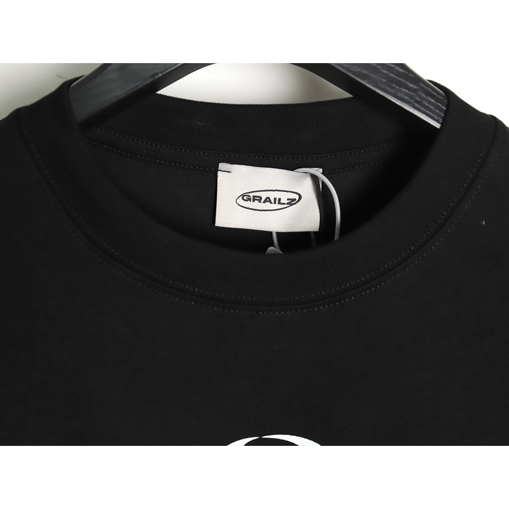 GRAILZ PROJECT printed logo short-sleeved T-shirt TSK1,All order with free shipping Grailz