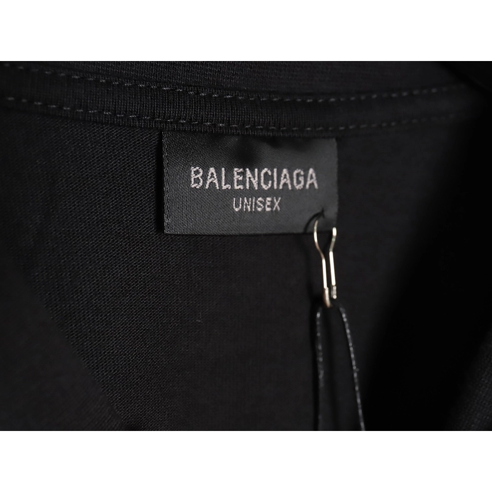 Balenciaga 24SS hem sticky note short-sleeved T-shirt_TSK1,All order with free shipping Balenciaga