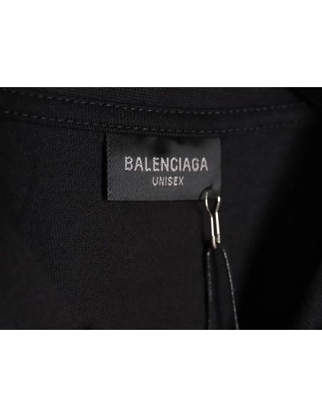 Balenciaga 24SS hem sticky note short-sleeved T-shirt_TSK1,All order with free shipping Balenciaga