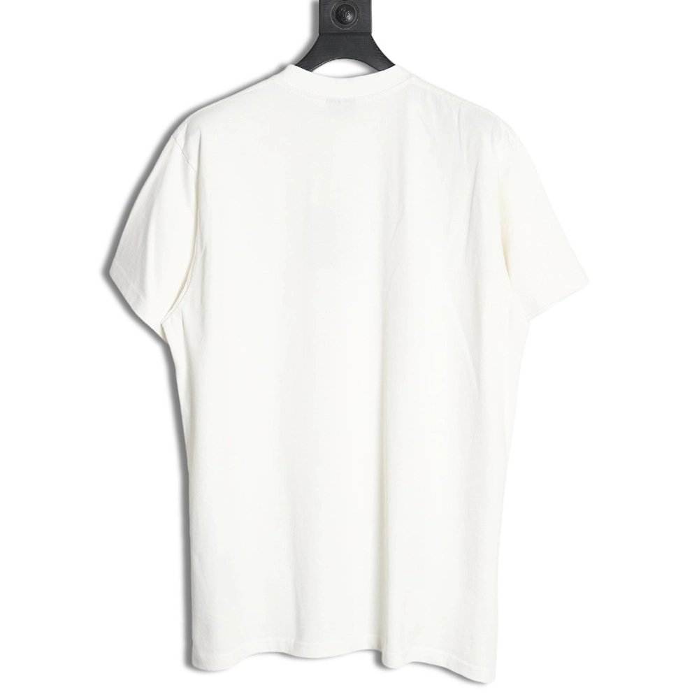 Balenciaga 24SS hem sticky note short-sleeved T-shirt,All order with free shipping Balenciaga