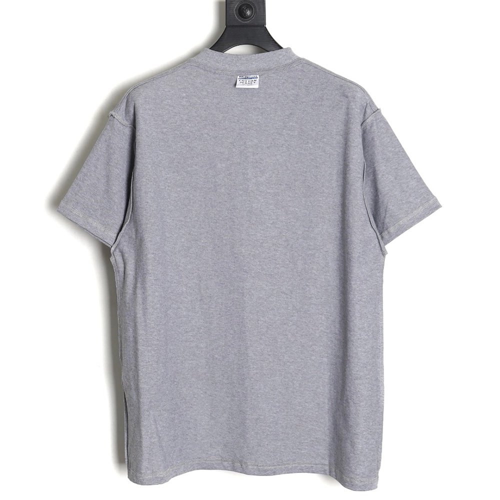 Balenciaga 24SS eBay embroidered short-sleeved T-shirt,All order with free shipping Balenciaga