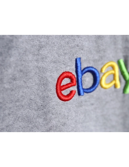 Balenciaga 24SS eBay embroidered short-sleeved T-shirt,All order with free shipping Balenciaga