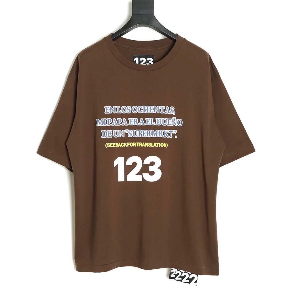 RRR123 Knight print short-sleeved T-shirt,All order with free shipping RRR