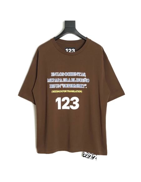 RRR123 Knight print short-sleeved T-shirt,All order with free shipping RRR