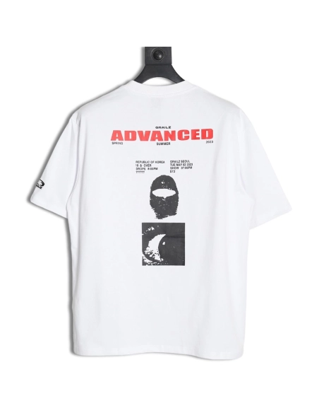 GRAILZ PROJECT printed logo short-sleeved T-shirt,All order with free shipping Grailz