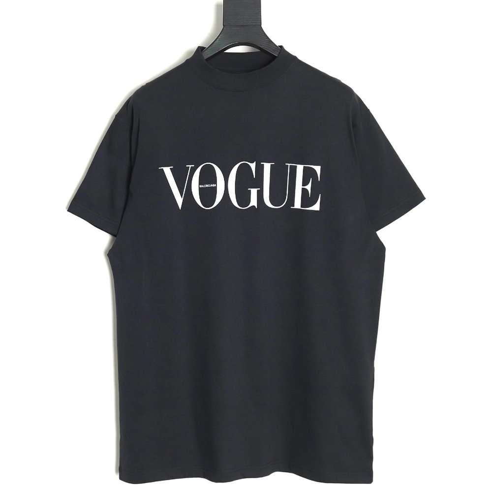 Balenciaga Vogue Lighthouse Back Short Sleeve T-Shirt TSK1,All order with free shipping Balenciaga