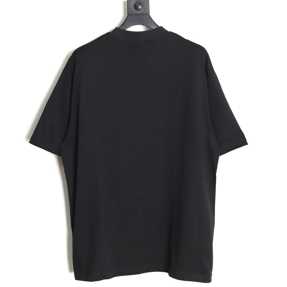Balenciaga 24SS new FASHION INSTITUTE letter hot diamond short-sleeved T-shirt,All order with free shipping Balenciaga
