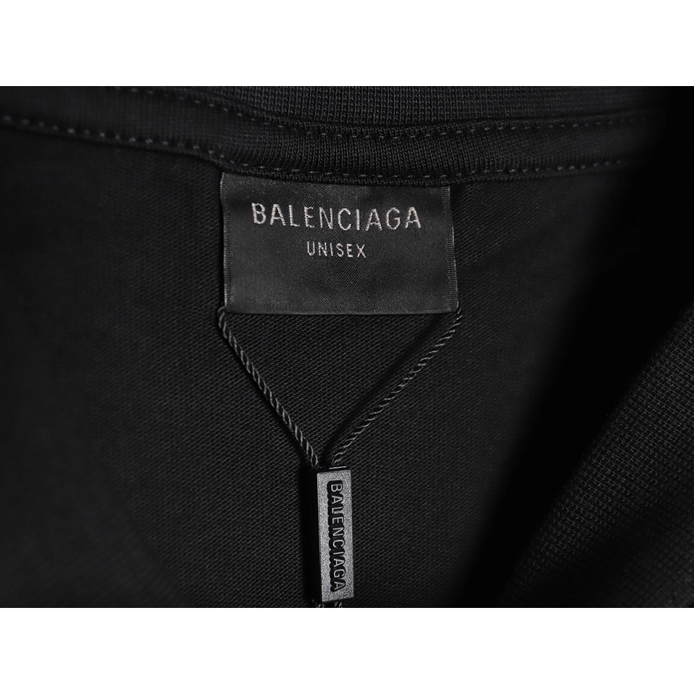 Balenciaga 24SS new FASHION INSTITUTE letter hot diamond short-sleeved T-shirt,All order with free shipping Balenciaga