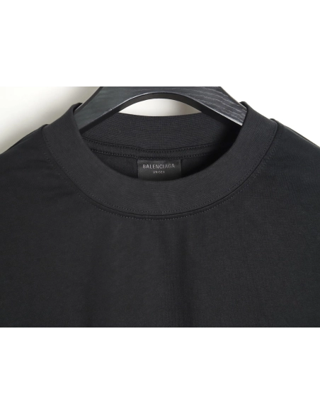 Balenciaga 24SS new FASHION INSTITUTE letter hot diamond short-sleeved T-shirt,All order with free shipping Balenciaga