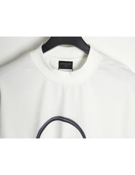 Balenciaga 24SS Ticket Passport Round Neck Short Sleeve T-Shirt TSK1,All order with free shipping Balenciaga