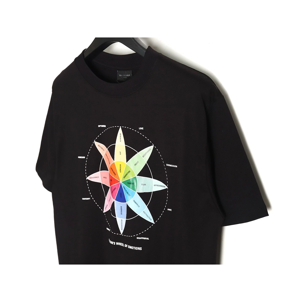 Balenciaga Colorful Petals Short Sleeve T-shirt,All order with free shipping Balenciaga