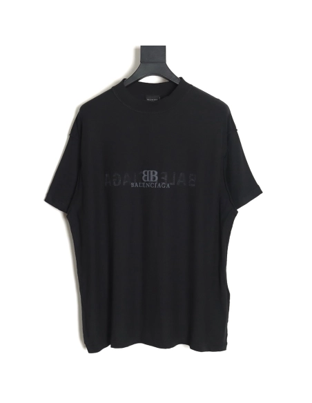 Balenciaga Penetration Letter Print Short Sleeve T-shirt,All order with free shipping Balenciaga