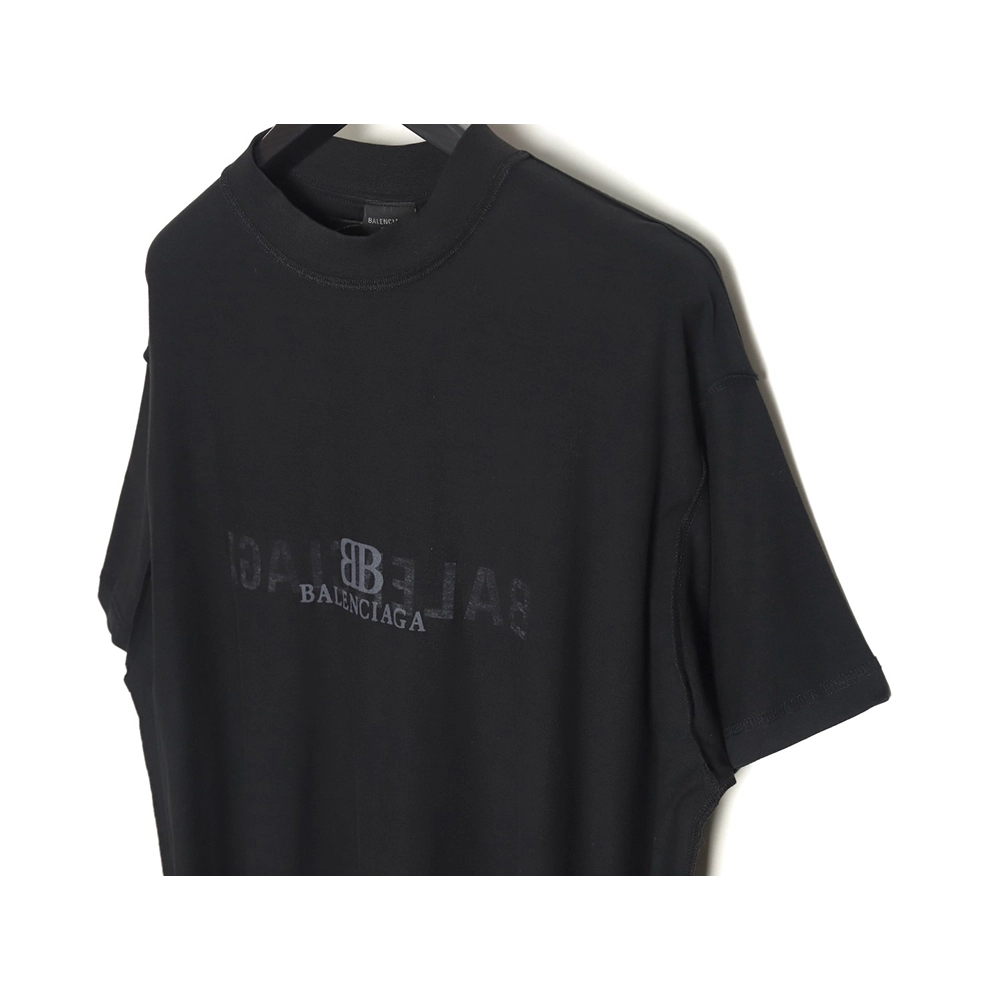 Balenciaga Penetration Letter Print Short Sleeve T-shirt,All order with free shipping Balenciaga