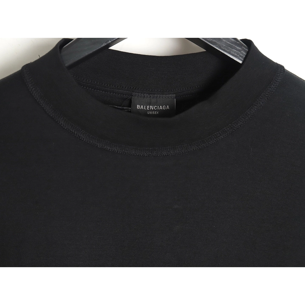 Balenciaga Penetration Letter Print Short Sleeve T-shirt,All order with free shipping Balenciaga