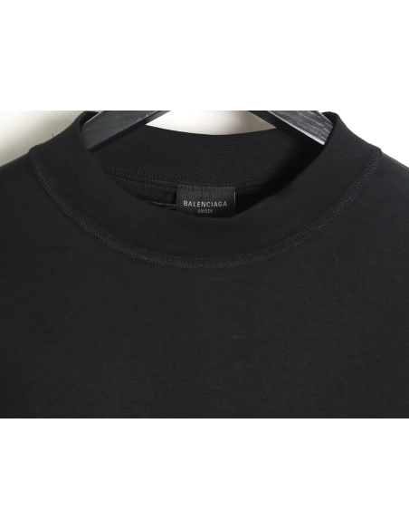 Balenciaga Penetration Letter Print Short Sleeve T-shirt,All order with free shipping Balenciaga