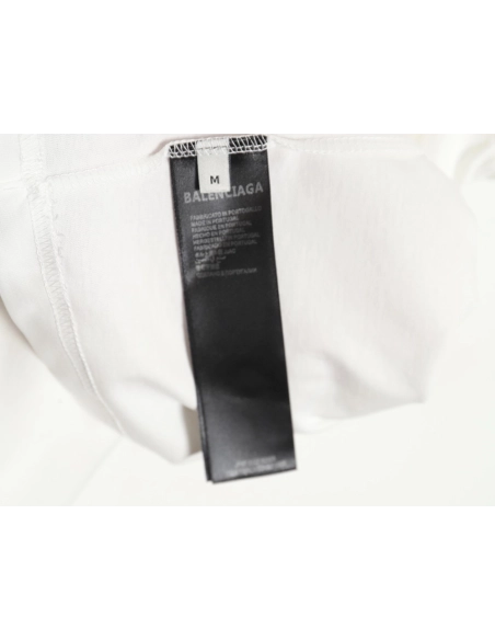 Balenciaga three-dimensional lettering short-sleeved T-shirt,All order with free shipping Balenciaga