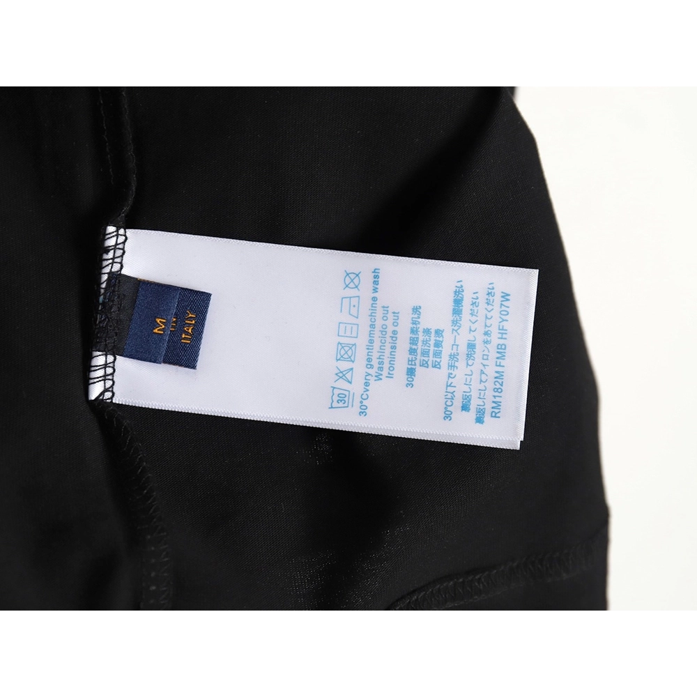 Reps Louis Vuitton short-sleeved T-shirt with lettering embroidery TSK1,All order with free shipping Reps Louis Vuitton