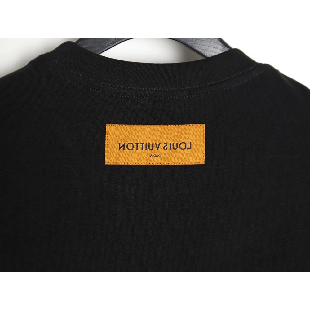 Reps Louis Vuitton Fei Dong employee letter embroidered short-sleeved T-shirt TSK2,All order with free shipping Reps Louis Vuitt