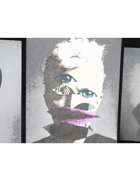 Balenciaga Musical Notes Oil Painting Catwalk Short Sleeve T-shirt TSK1,All order with free shipping Balenciaga