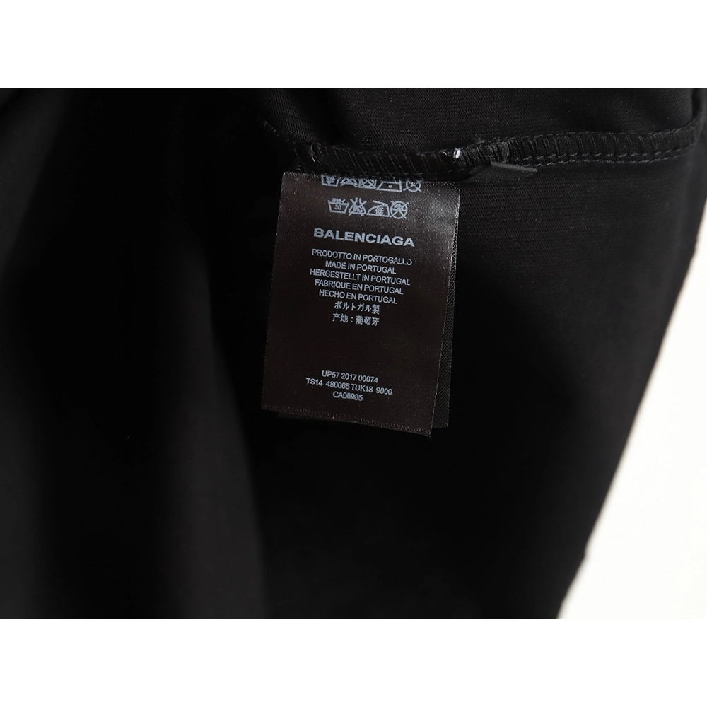 Balenciaga Musical Notes Oil Painting Catwalk Short Sleeve T-shirt TSK1,All order with free shipping Balenciaga