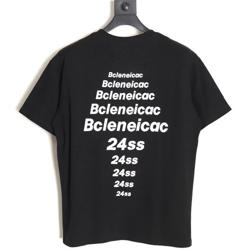 Balenciaga 24SS Paris Letters Printed Short Sleeve T-Shirt TSK1,All order with free shipping Balenciaga