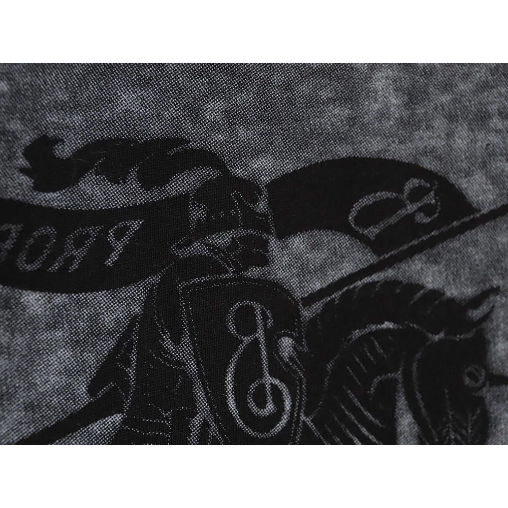 Burberry chest letter back horse silicone short-sleeved T-shirt_TSK1,All order with free shipping Burberry