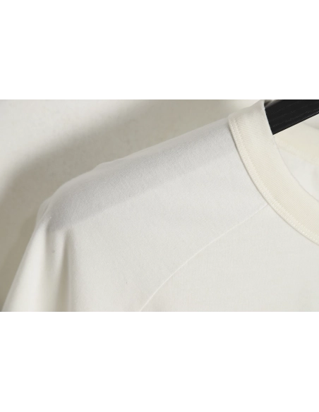 Dior CD gold and silver thread flower embroidery short-sleeved T-shirt,All order with free shipping Dior
