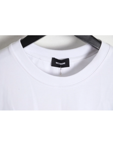 WE11 DONE 23SS Love Barrage Short Sleeve T-Shirt,All order with free shipping We11done