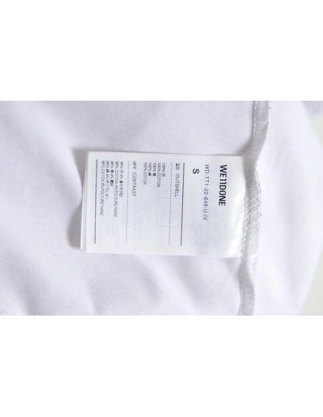 WE11 DONE 23SS Love Barrage Short Sleeve T-Shirt,All order with free shipping We11done