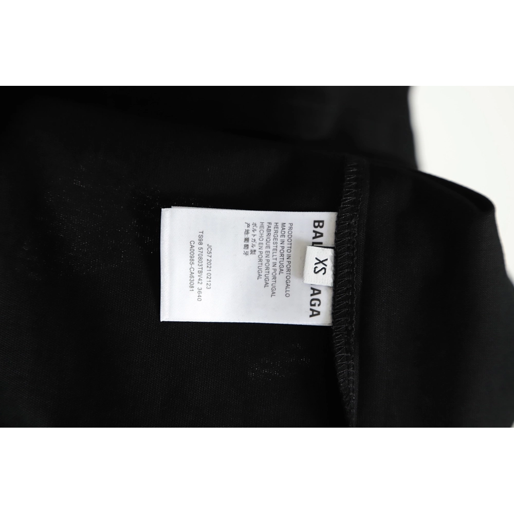 Balenciaga 22SS cursive signature letter T-Shirt TSK1,All order with free shipping Balenciaga