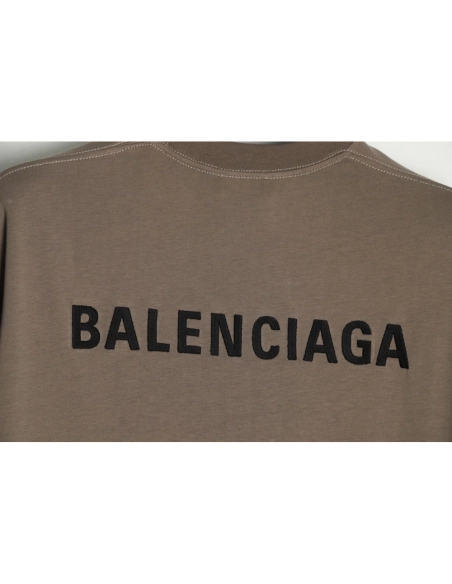 Balenciaga 22SS back embroidered letter slogan T-Shirt,All order with free shipping Balenciaga