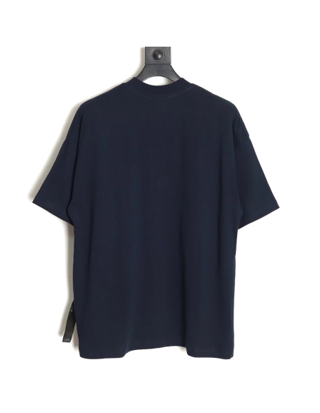 Balenciaga x Adidas reversible logo embroidered short-sleeved T-shirt,All order with free shipping Balenciaga