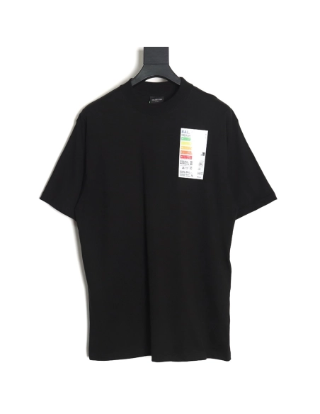 Balenciaga 23SS Energy Saving Logo Fridge Magnet Short Sleeve T-shirt,All order with free shipping Balenciaga