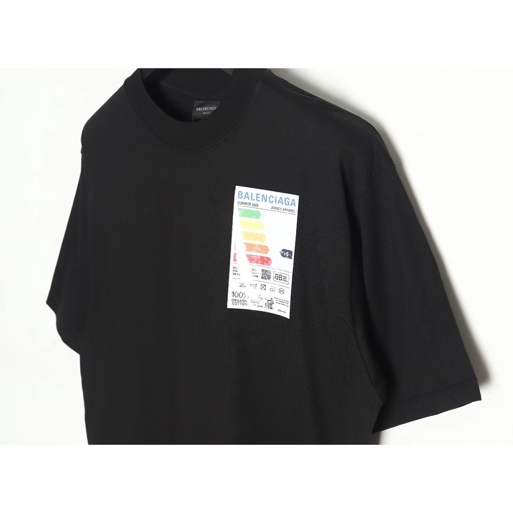 Balenciaga 23SS Energy Saving Logo Fridge Magnet Short Sleeve T-shirt,All order with free shipping Balenciaga